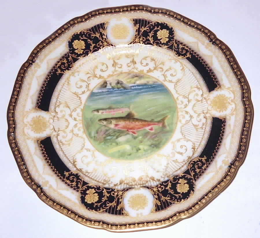 C442 Luncheon Plate by Black Knight-1