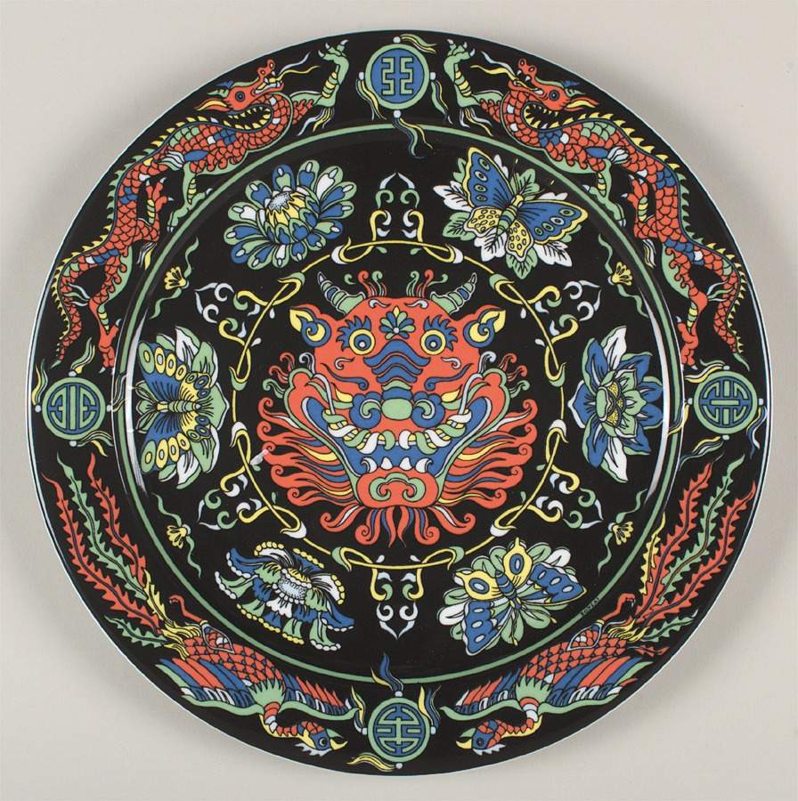 Asia 12" Chop Plate (Round Platter) by Bopla (Switzerland)-1