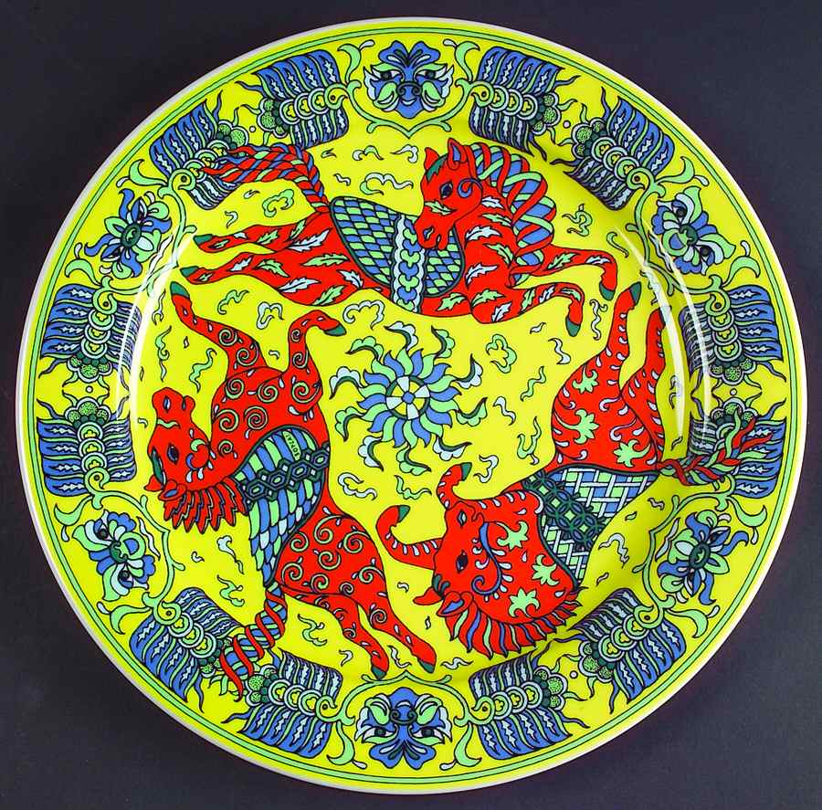 Asia Dinner Plate by Bopla (Switzerland)-1