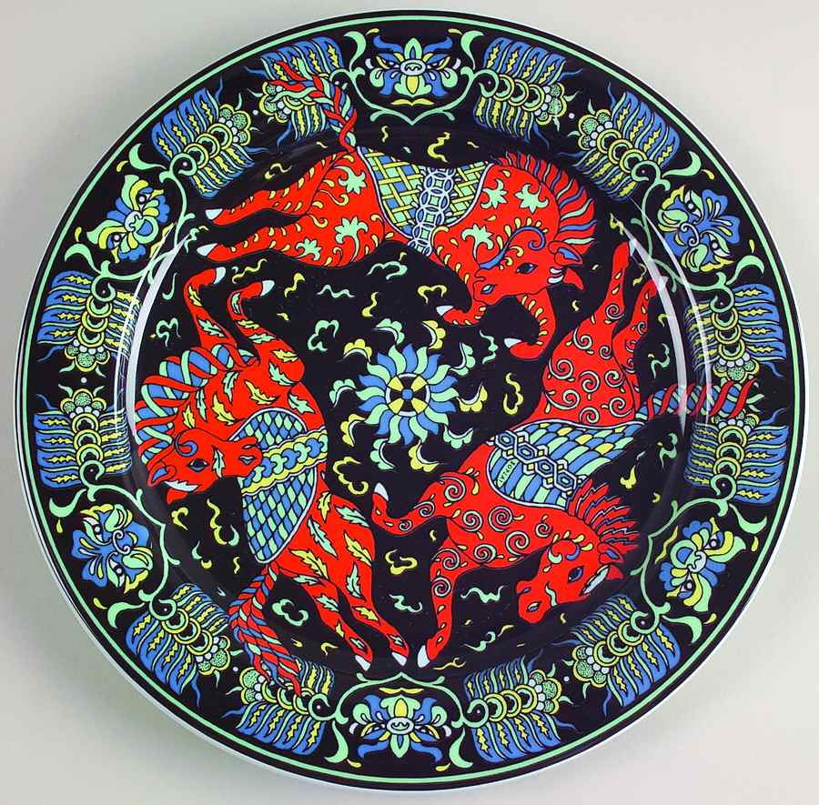 Asia Dinner Plate by Bopla (Switzerland)-1