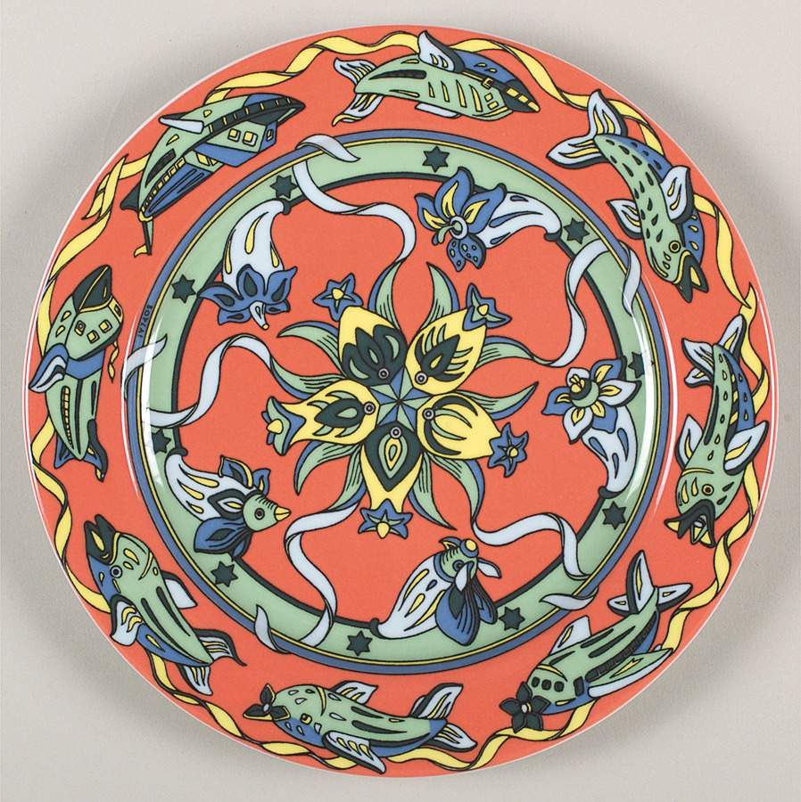 Evolution Salad Plate by Bopla (Switzerland)-1