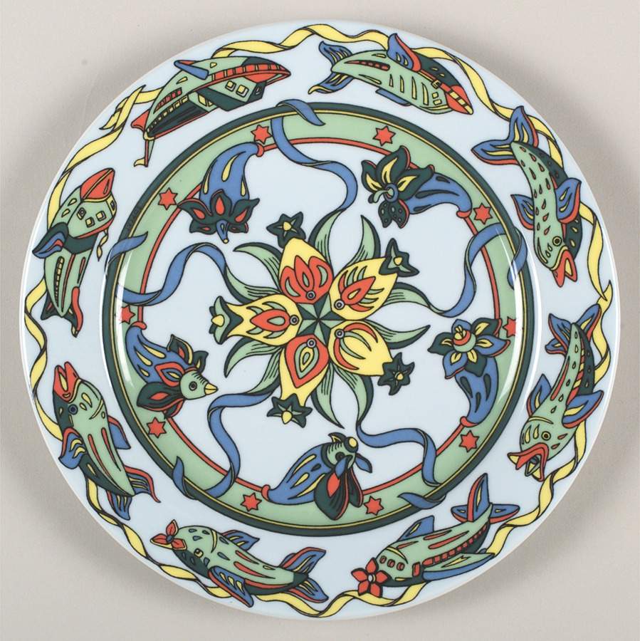 Evolution Salad Plate by Bopla (Switzerland)-1