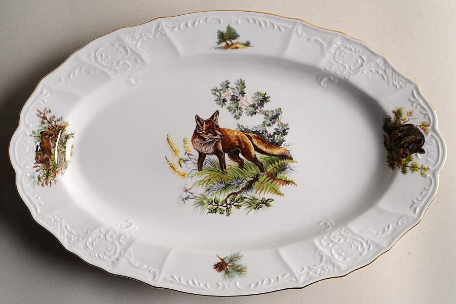 THU560 14" Oval Serving Platter by Thun-1