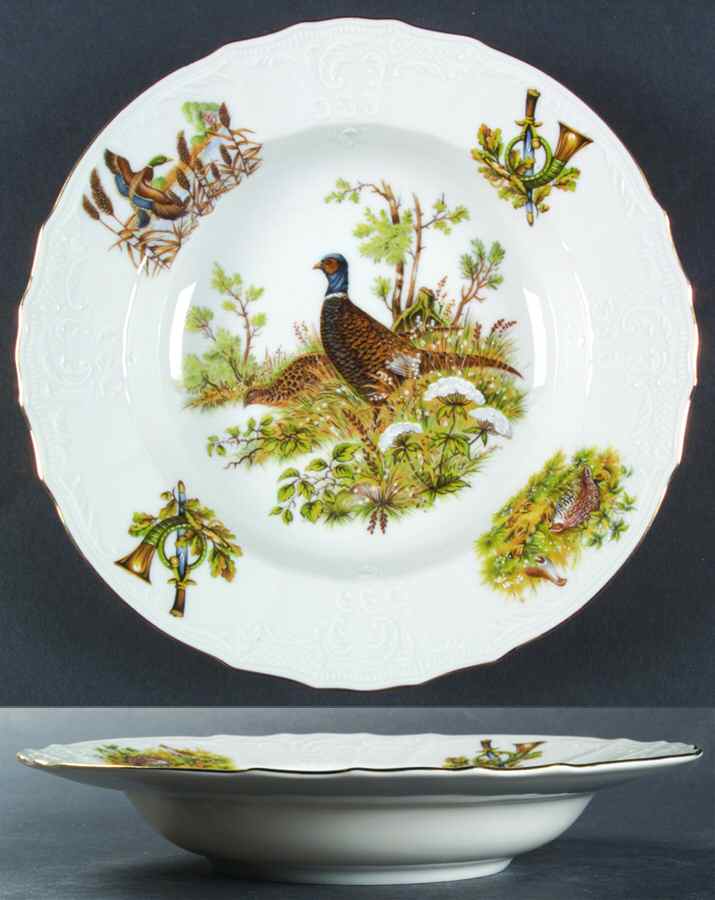 THU560 Large Rim Soup Bowl by Thun-1