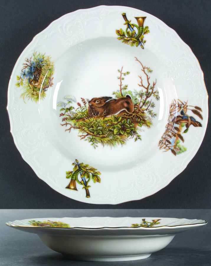THU560 Large Rim Soup Bowl by Thun-1