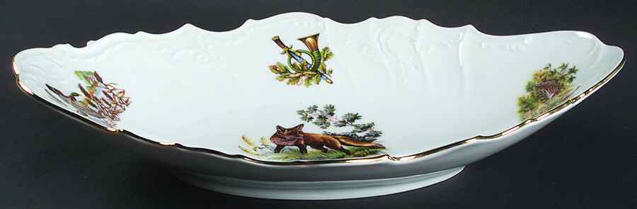 THU560 13" Oval Vegetable Bowl by Thun-1