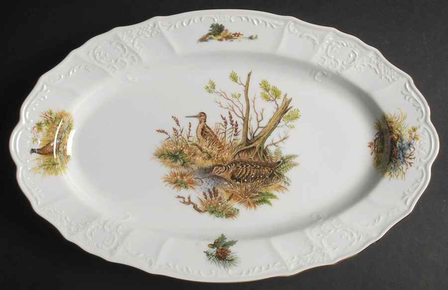 THU560 14" Oval Serving Platter by Thun-1
