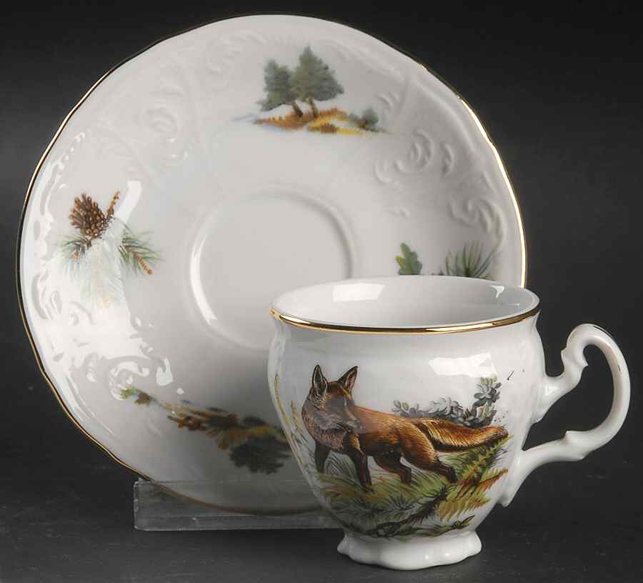 THU560 Flat Demitasse Cup & Saucer Set by Thun-1