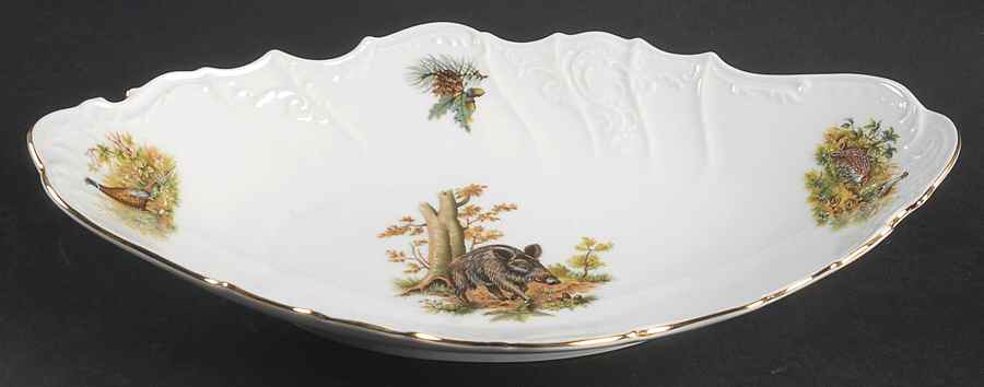 THU560 13" Oval Vegetable Bowl by Thun-1