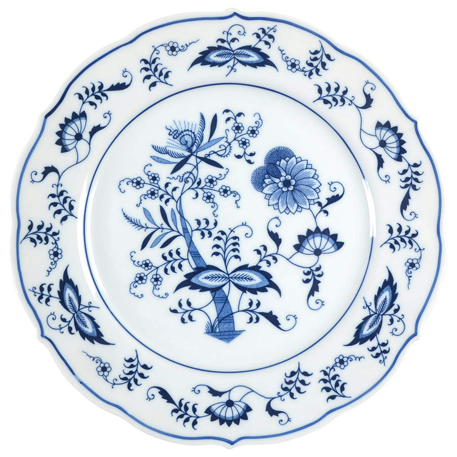 Blue Danube (New 2002 Production) Dinner Plate by Blue Danube (Japan)-1