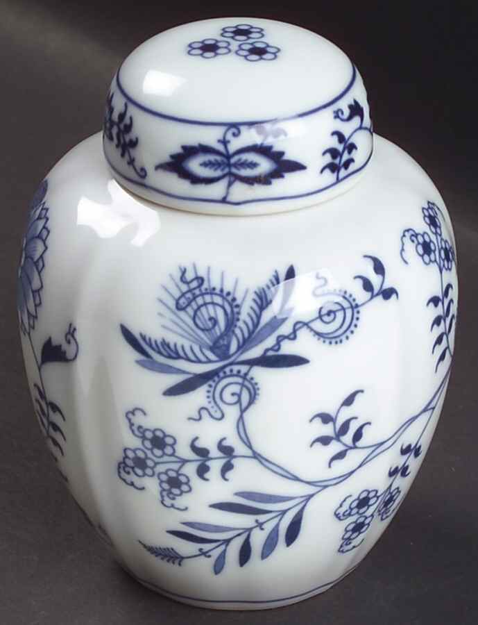 Blue Danube (New 2002 Production) Small Ginger Jar & Lid by Blue Danube (Japan)-1