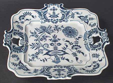Blue Danube (New 2002 Production) 12" Square Serving Platter by Blue Danube (Japan)-1