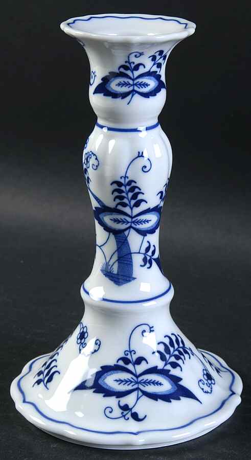 Blue Danube (New 2002 Production) 6" Candlestick by Blue Danube (Japan)-1