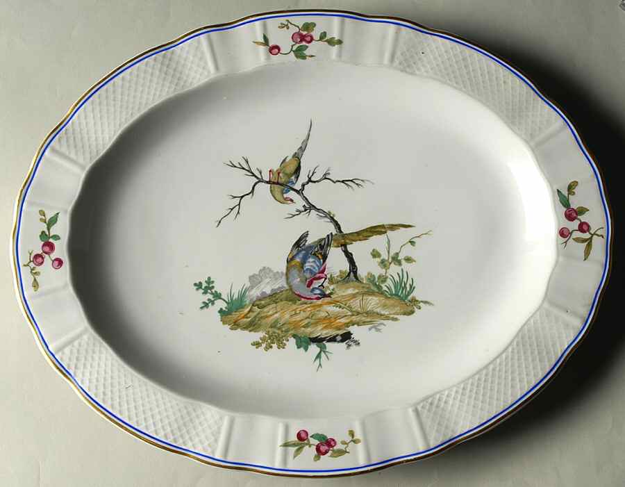 Malmaison 15" Oval Serving Platter by Bernardaud-1
