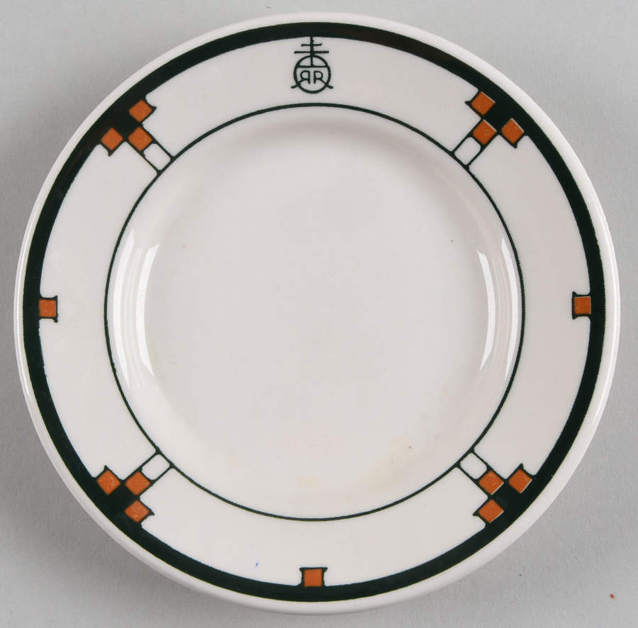 BUF78 Bread & Butter Plate by Buffalo Pottery-1