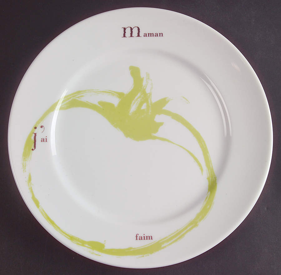 French Accent Dinner Plate by Bernardaud-1
