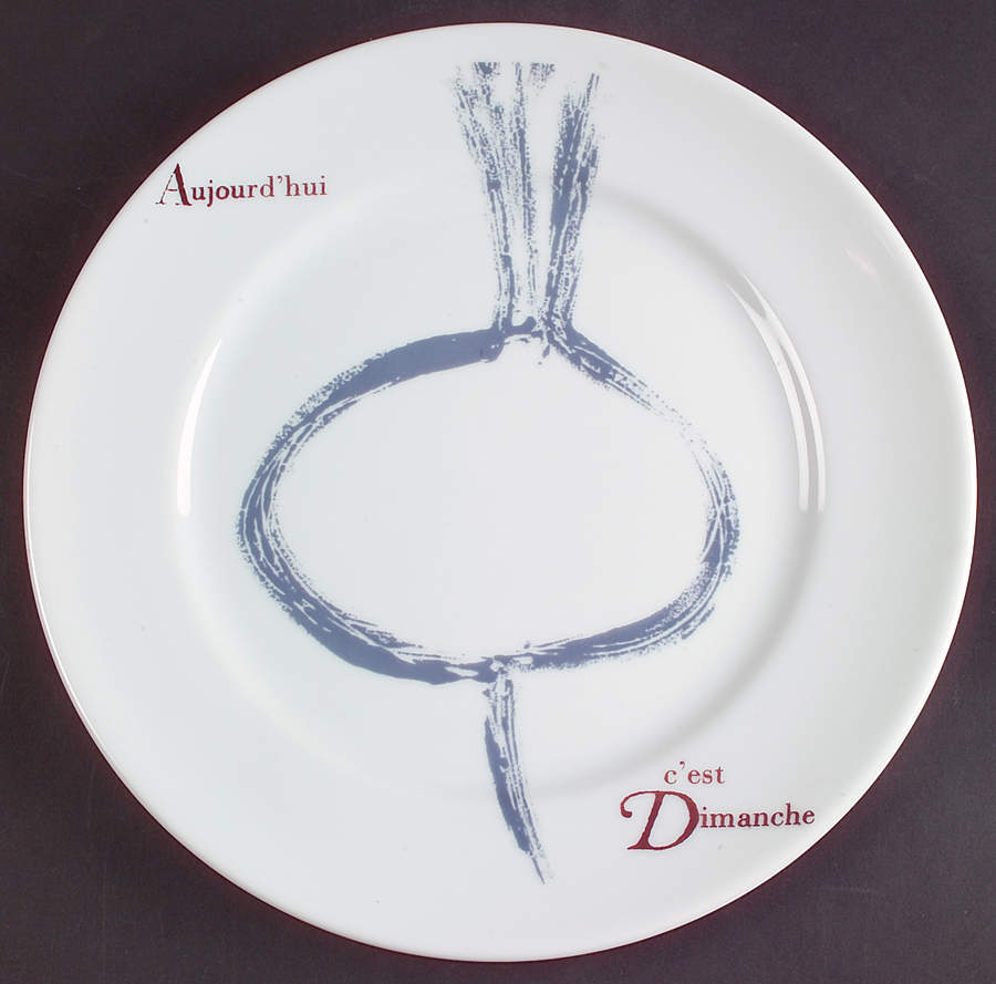 French Accent Dinner Plate by Bernardaud-1