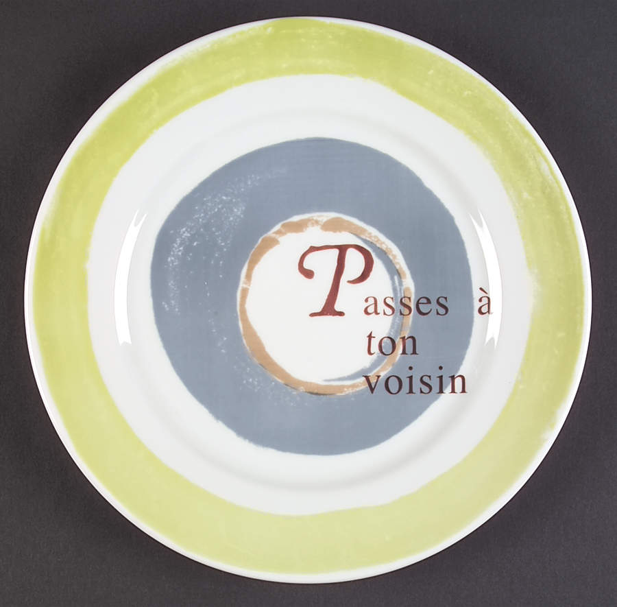 French Accent Dinner Plate by Bernardaud-1
