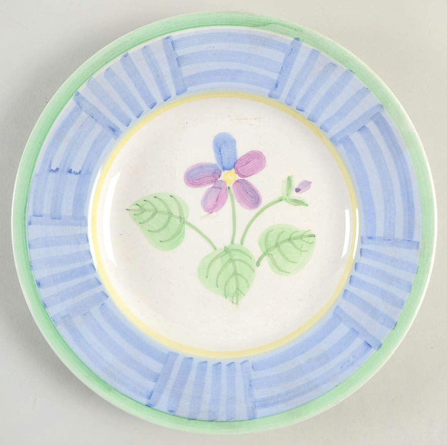 Summer Sorbet Salad Plate by Bella-1