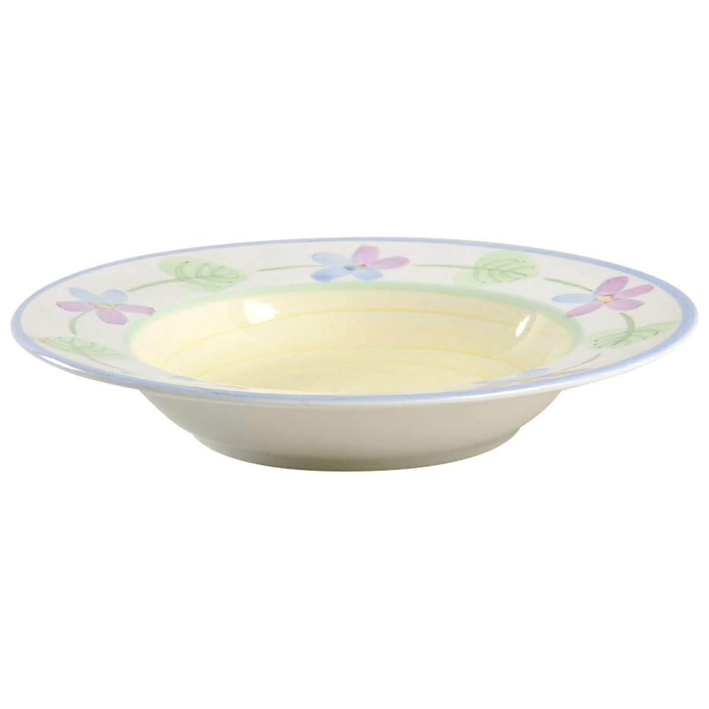 Summer Sorbet Large Rim Soup Bowl by Bella-1
