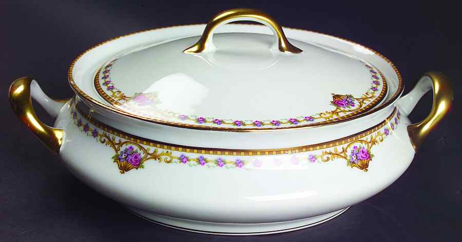 BER265 Round Covered Vegetable by Bernardaud-1