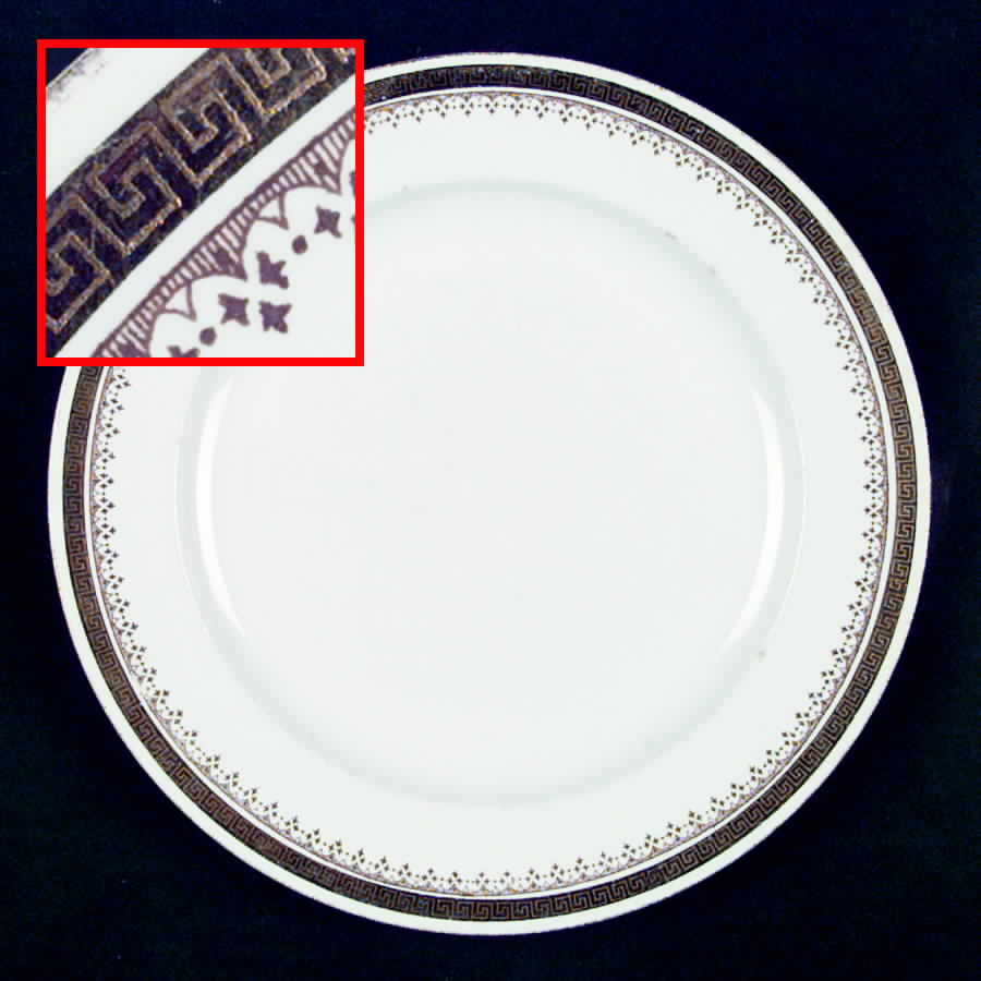 The Marquis Luncheon Plate by Booths-1