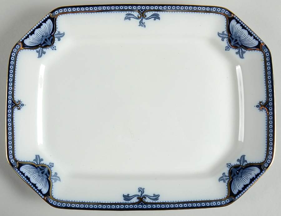Hamilton  15" Rectangular Serving Platter by Burgess & Leigh-1