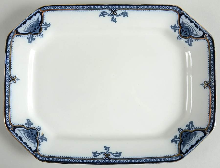 Hamilton  13" Rectangular Serving Platter by Burgess & Leigh-1