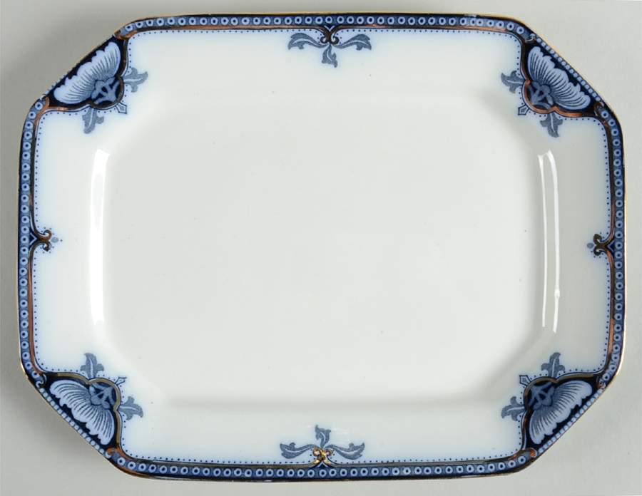 Hamilton  11" Rectangular Serving Platter by Burgess & Leigh-1