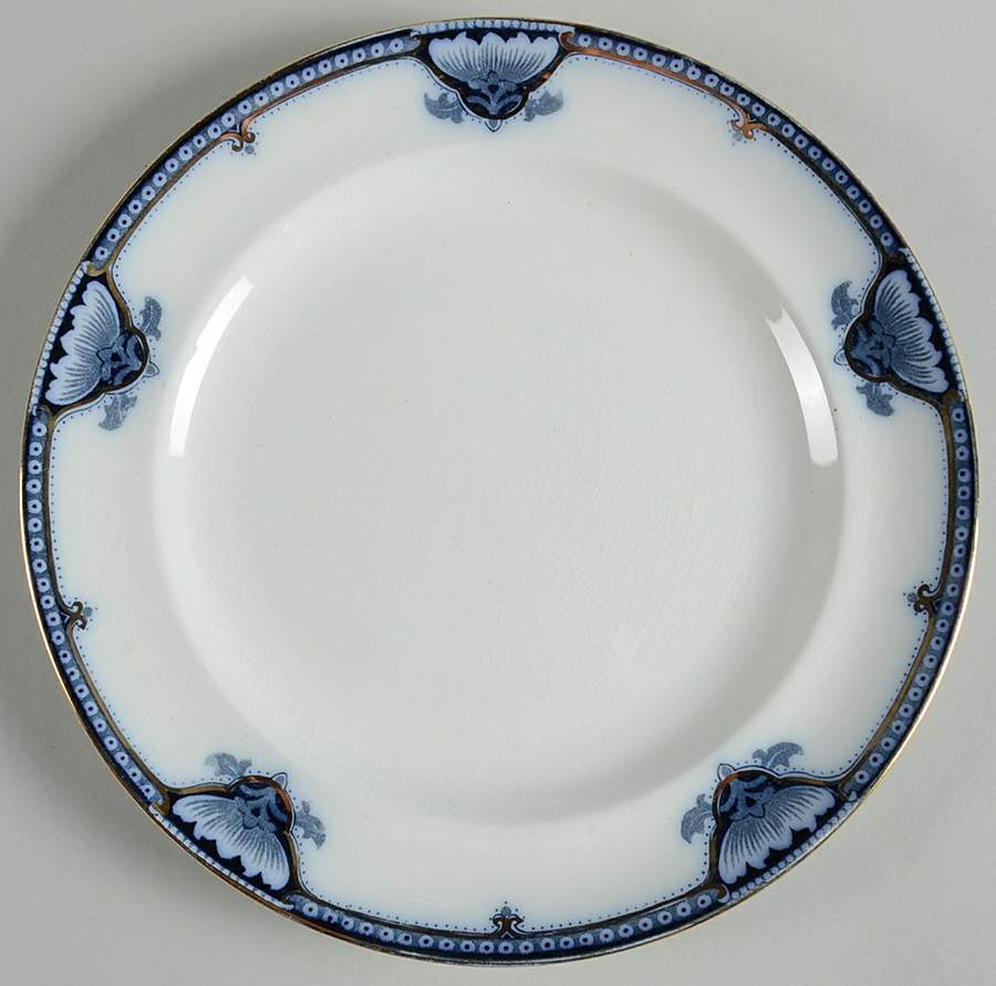 Hamilton  Luncheon Plate by Burgess & Leigh-1