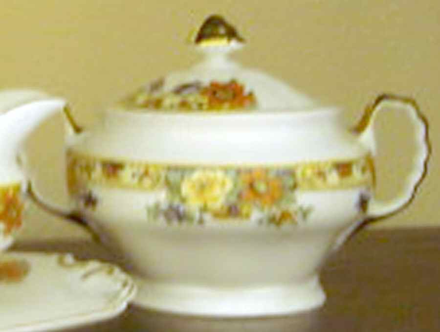 9857 Sugar Bowl & Lid by Gebruder Benedikt-1