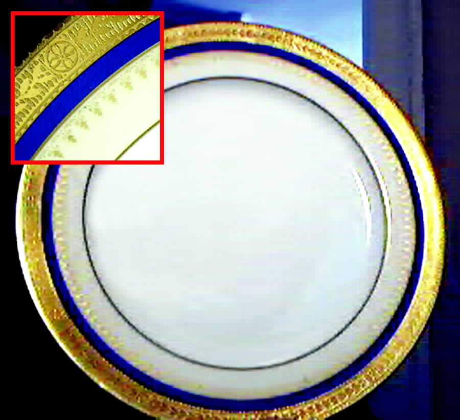 BOJ51 Dinner Plate by Jean Boyer (Limoges)-1