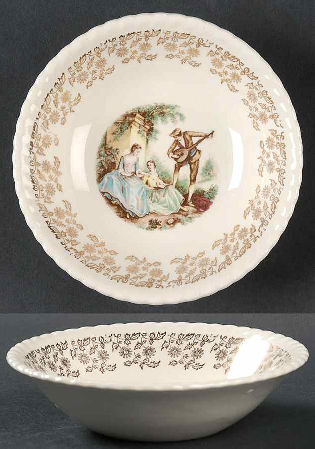Serenade Fruit/Dessert (Sauce) Bowl by British Empire Ware-1