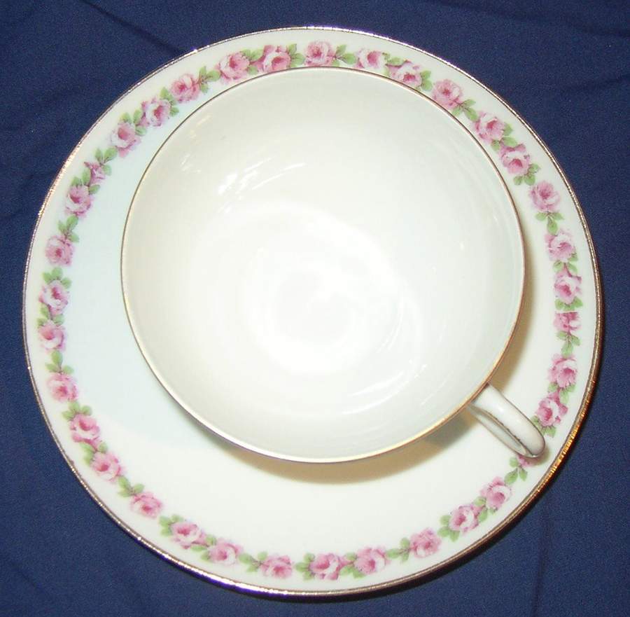BER269 Flat Cup & Saucer Set by Bernardaud-1