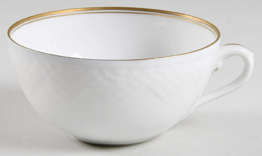 Akjaer (White Background) Flat Cup by Bing & Grondahl-1