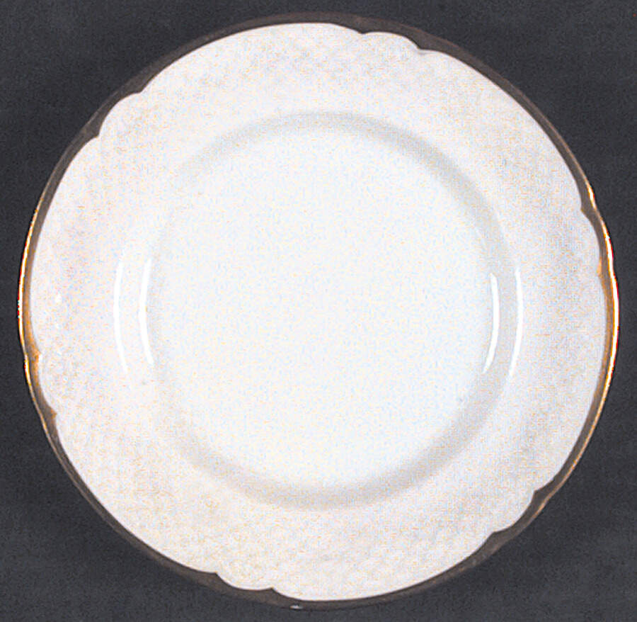 Akjaer (White Background) Bread & Butter Plate by Bing & Grondahl-1