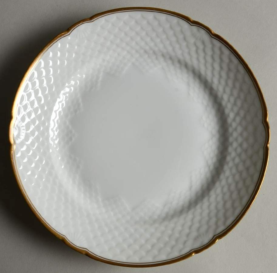 Akjaer (White Background) Salad Plate by Bing & Grondahl-1