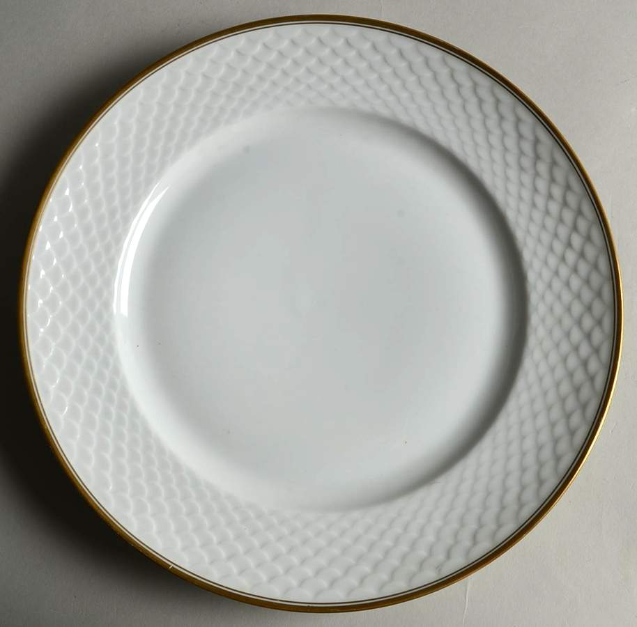 Akjaer (White Background) Dinner Plate by Bing & Grondahl-1