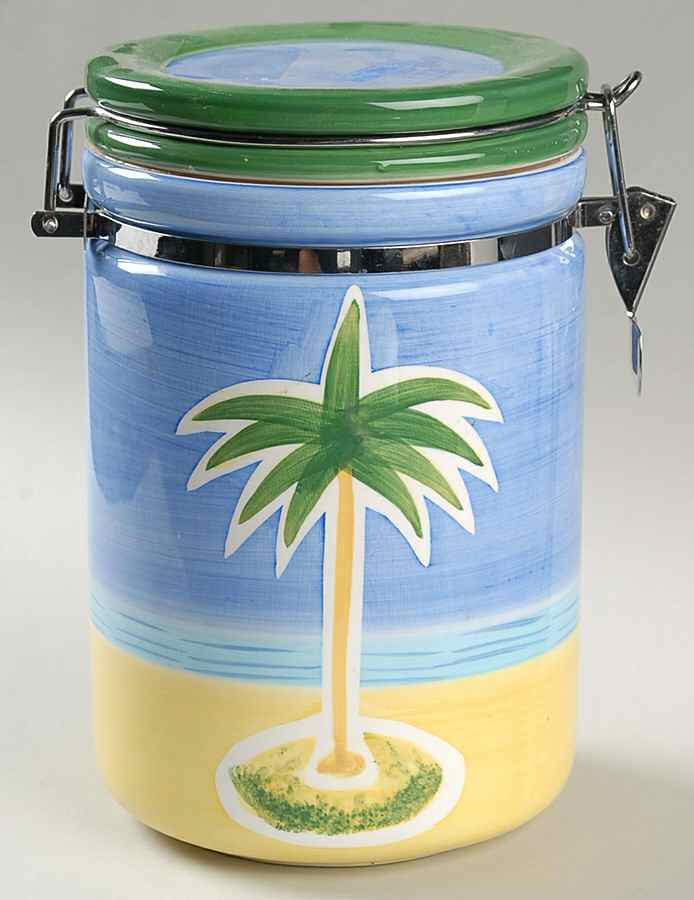 BAU23 Large Canister with Hinged Lid by Baum Brothers-1