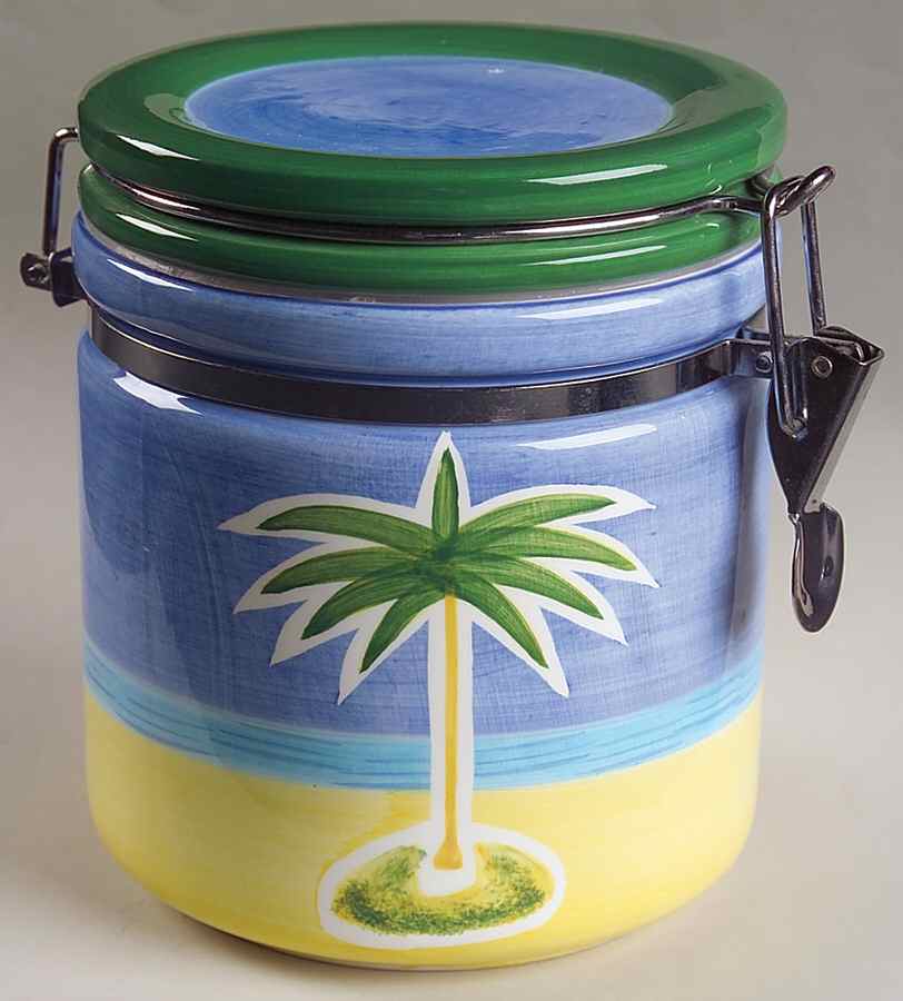 BAU23 Medium Canister with Hinged Lid by Baum Brothers-1
