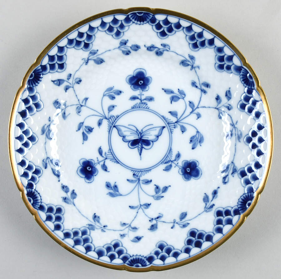 Dickens Salad Plate by Bing & Grondahl-1