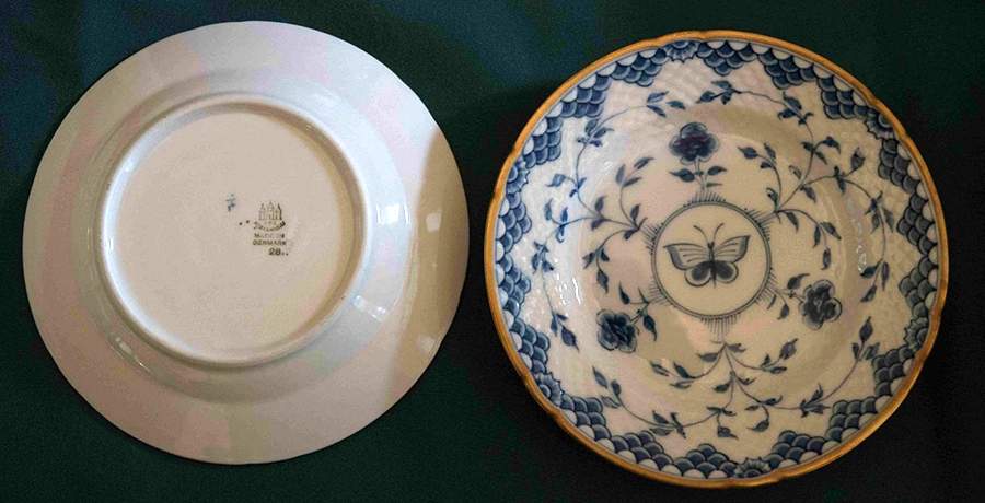 Dickens Bread & Butter Plate by Bing & Grondahl-1