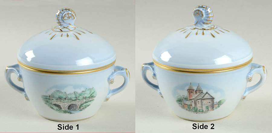 BIG36 Sugar Bowl & Lid by Bing & Grondahl-1
