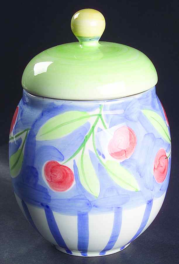 Frutta D'Amore Medium Canister & Lid by Bella-1