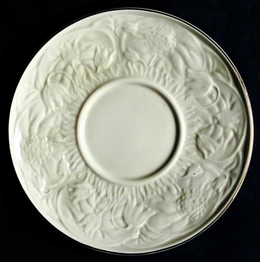 Serenity Saucer by Belleek Pottery (Ireland)-1