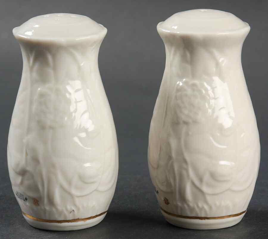 Serenity Salt & Pepper Set by Belleek Pottery (Ireland)-1