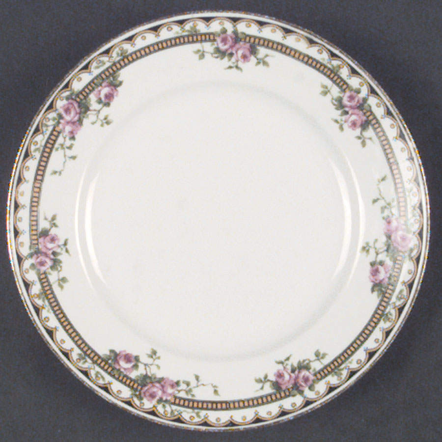 BOJ53 Bread & Butter Plate by Jean Boyer (Limoges)-1