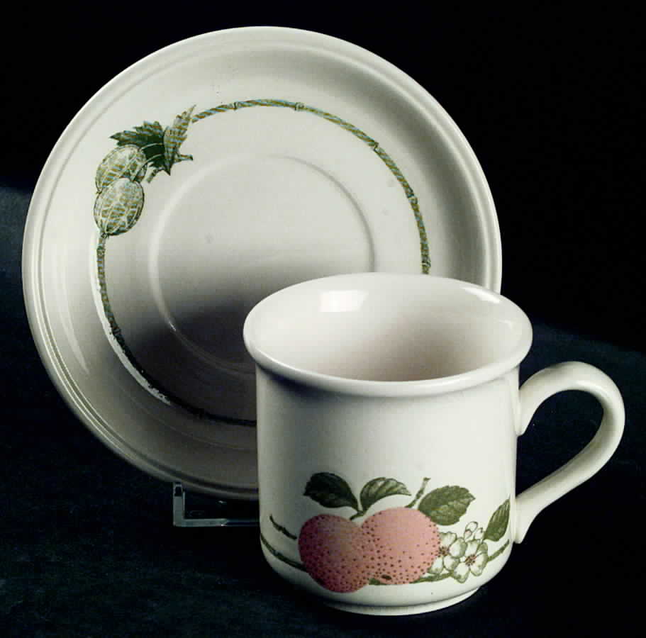 BIL16 Flat Cup & Saucer Set by Biltons Ltd-1