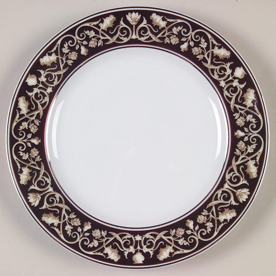 Ellebore Bread & Butter Plate by Bernardaud-1