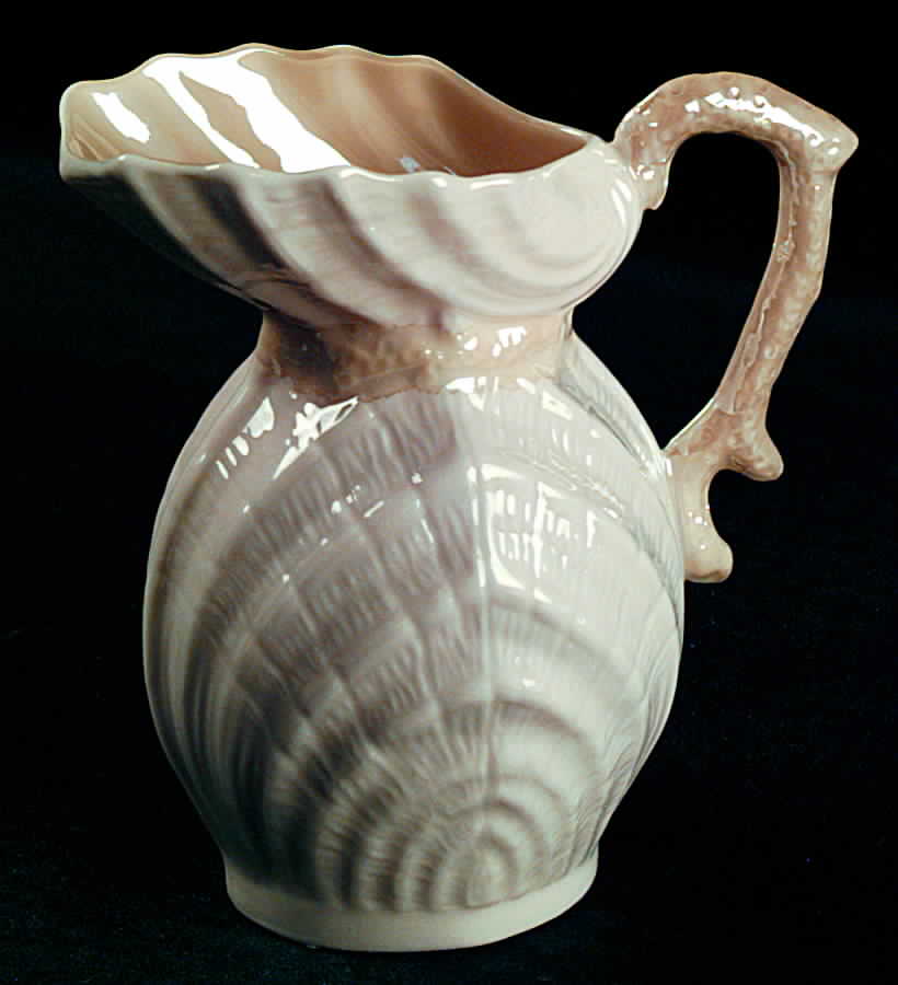 Double Shell Creamer by Belleek Pottery (Ireland)-1